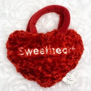 ♥️🌹❤️‍🔥Playful Plush - Mini Heart Plush bag.
